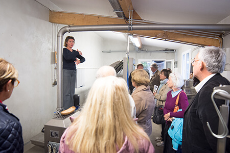 Les visites du moulin